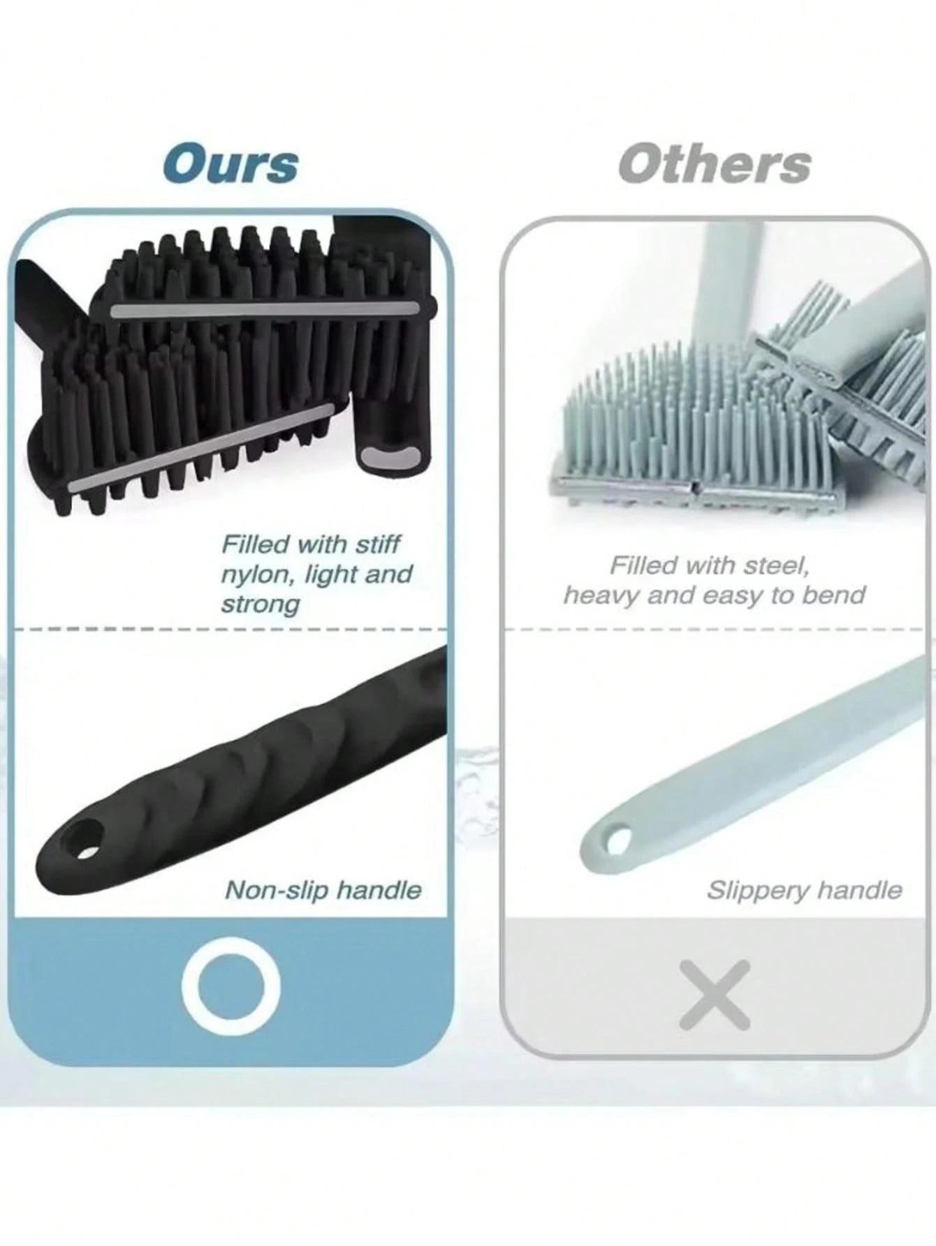4pcs Silicone Back Massage Brush And Soft Bath Mitt Set, Exfoliating Body Gua Sha Board And Extra Foaming Bath Brush Combination, Rich Lather Body Cleansing Tools