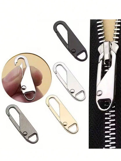 5/3/2/1pc Durable High-Quality Zipper Repair Kit - Easy To Use Multi-Purpose Solution For Travel Bags, Clothing, Wallets, Crafts, Etc. - For Repairing Damaged Zippers, Using Replacement Zippers - Easy