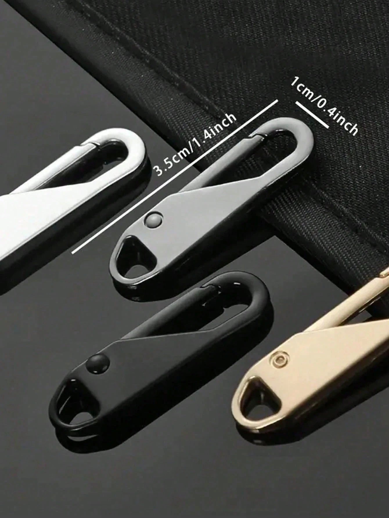 5/3/2/1pc Durable High-Quality Zipper Repair Kit - Easy To Use Multi-Purpose Solution For Travel Bags, Clothing, Wallets, Crafts, Etc. - For Repairing Damaged Zippers, Using Replacement Zippers - Easy