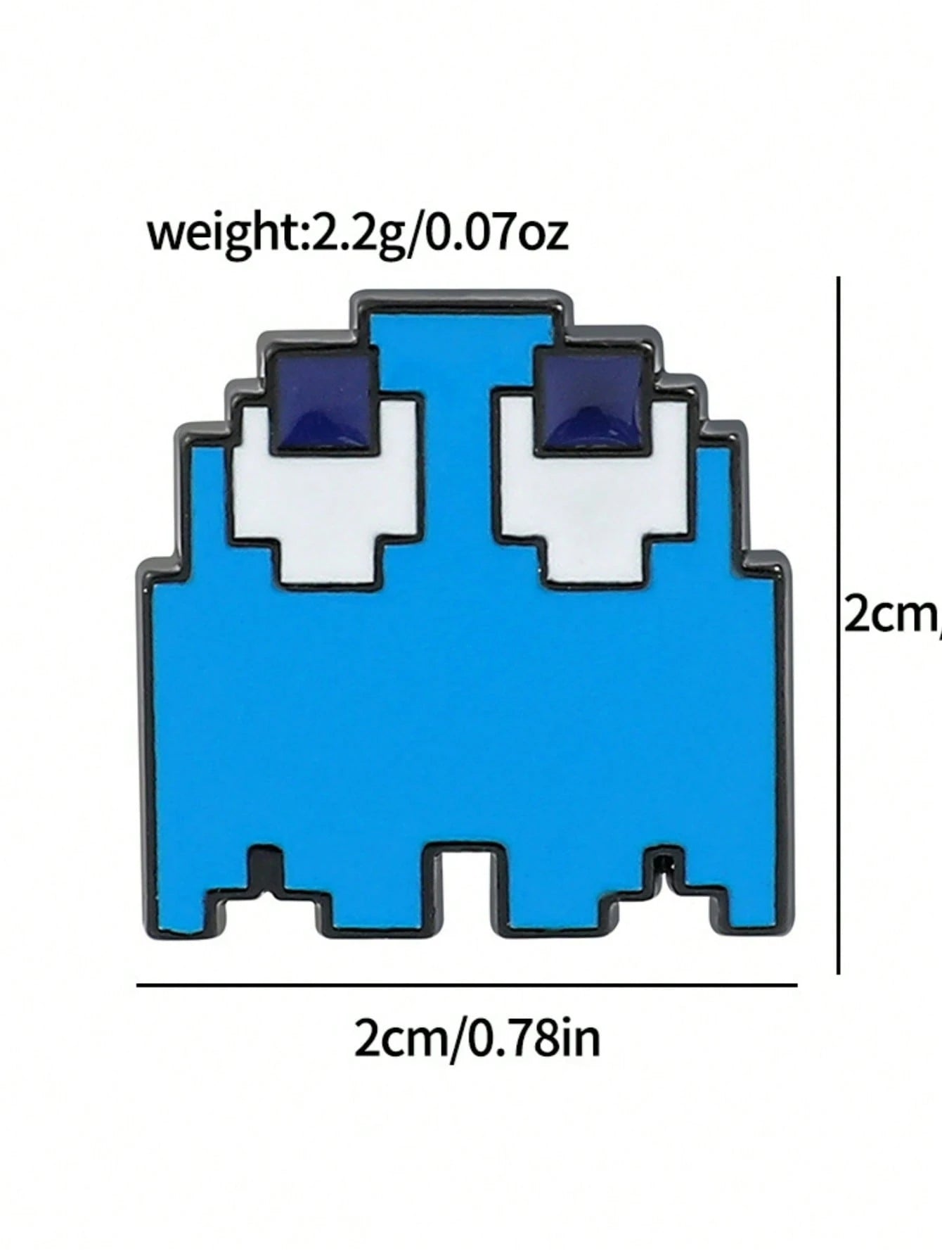 5 Creative Video Game Pixel Pac Man, Cute Alloy Brooch Combination, Clothing Decoration Badge, Bag Decoration Badge, Universal For All Seasons