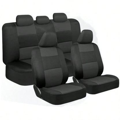 5-Seat Full-Coverage Car Seat Covers, Car Seat Cushions, Wear-Resistant, Protective Of Original Car Seats, Dustproof, All-Season, Suitable For Most 5-Seat Models On The Market.