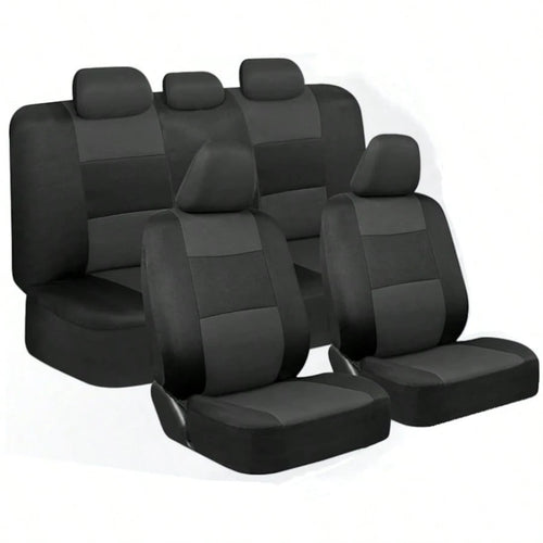 5-Seat Full-Coverage Car Seat Covers, Car Seat Cushions, Wear-Resistant, Protective Of Original Car Seats, Dustproof, All-Season, Suitable For Most 5-Seat Models On The Market.