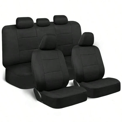 5-Seat Full-Coverage Car Seat Covers, Car Seat Cushions, Wear-Resistant, Protective Of Original Car Seats, Dustproof, All-Season, Suitable For Most 5-Seat Models On The Market.