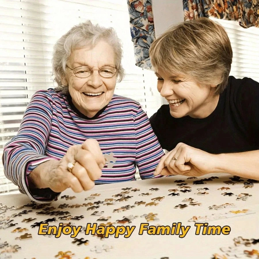 500/1000 Piece Custom Photo Puzzle- Personalized Portrait, Perfect For Birthdays, Anniversaries, Weddings, Valentine's Day- A Challenging Puzzle For Couples, Families, And Pet Lovers- Create Treasu