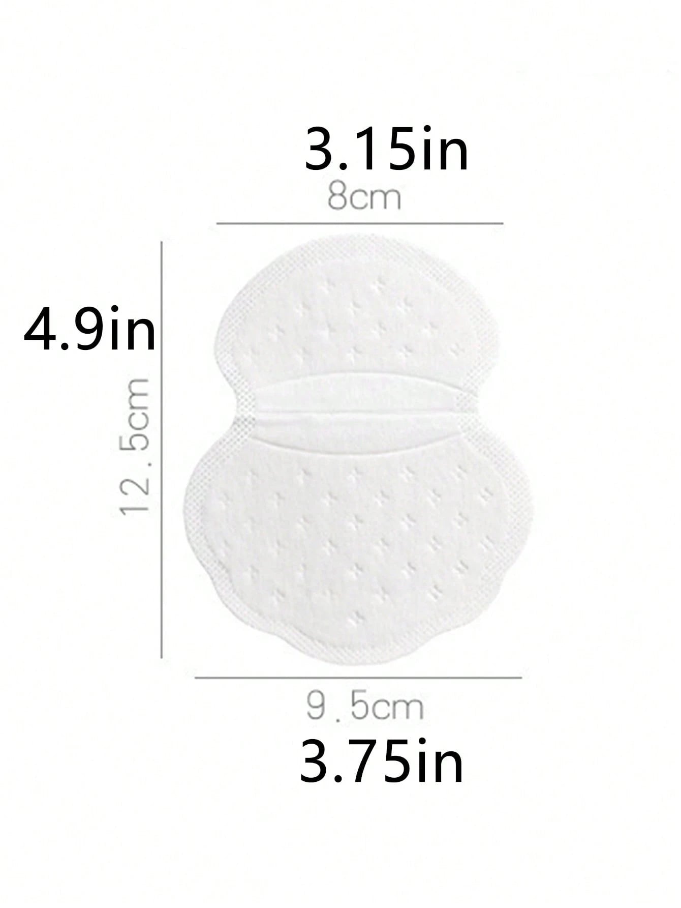 50pcs Disposable Underarm Anti-Sweat Pads, Sweat-Absorbent & Fresh, Underarm Sweat Pad, Hygiene Products For Sports And Outdoor Activities