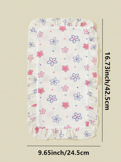5pcs/Pack Soft & Comfortable Cotton Baby Bibs, Burp Cloths