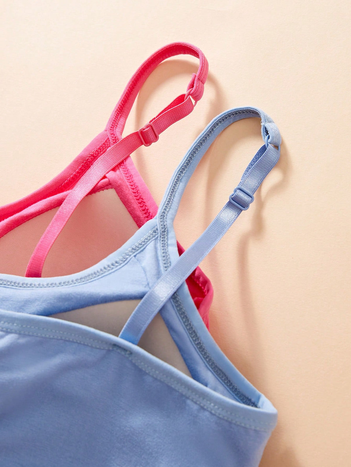 5pcs/Set Women Comfortable Modal Camisole Tank Top With Built-In Padded Bra, Fitted Undershirt, Workout