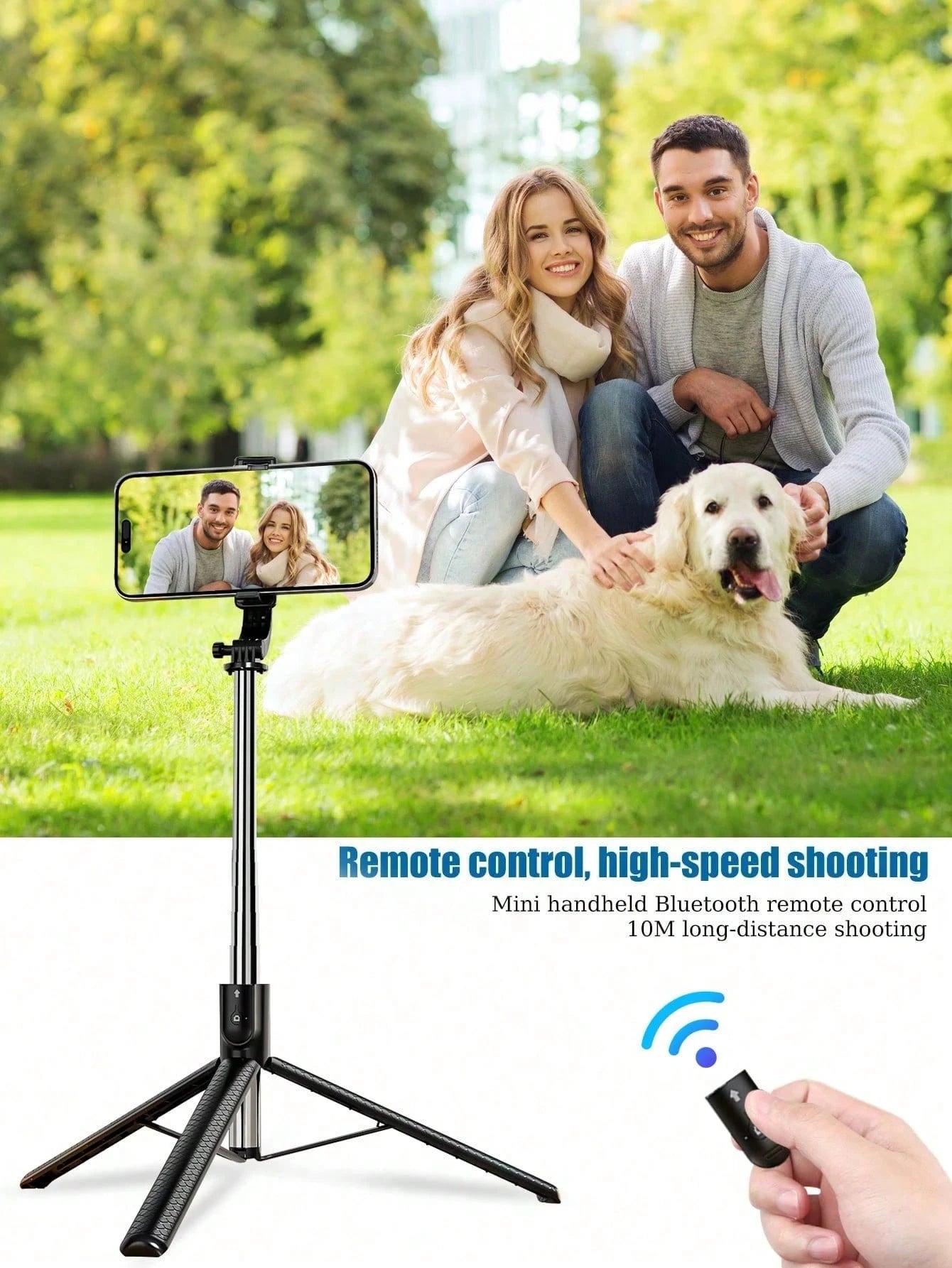 66.93 Inch/170cm Extendable Selfie Stick Tripod With Wireless Remote, With Multi-Color Fill Light, Compatible With Multiple Smartphone Models, Suitable For Outdoor Live Streaming, Video Selfie, And Po