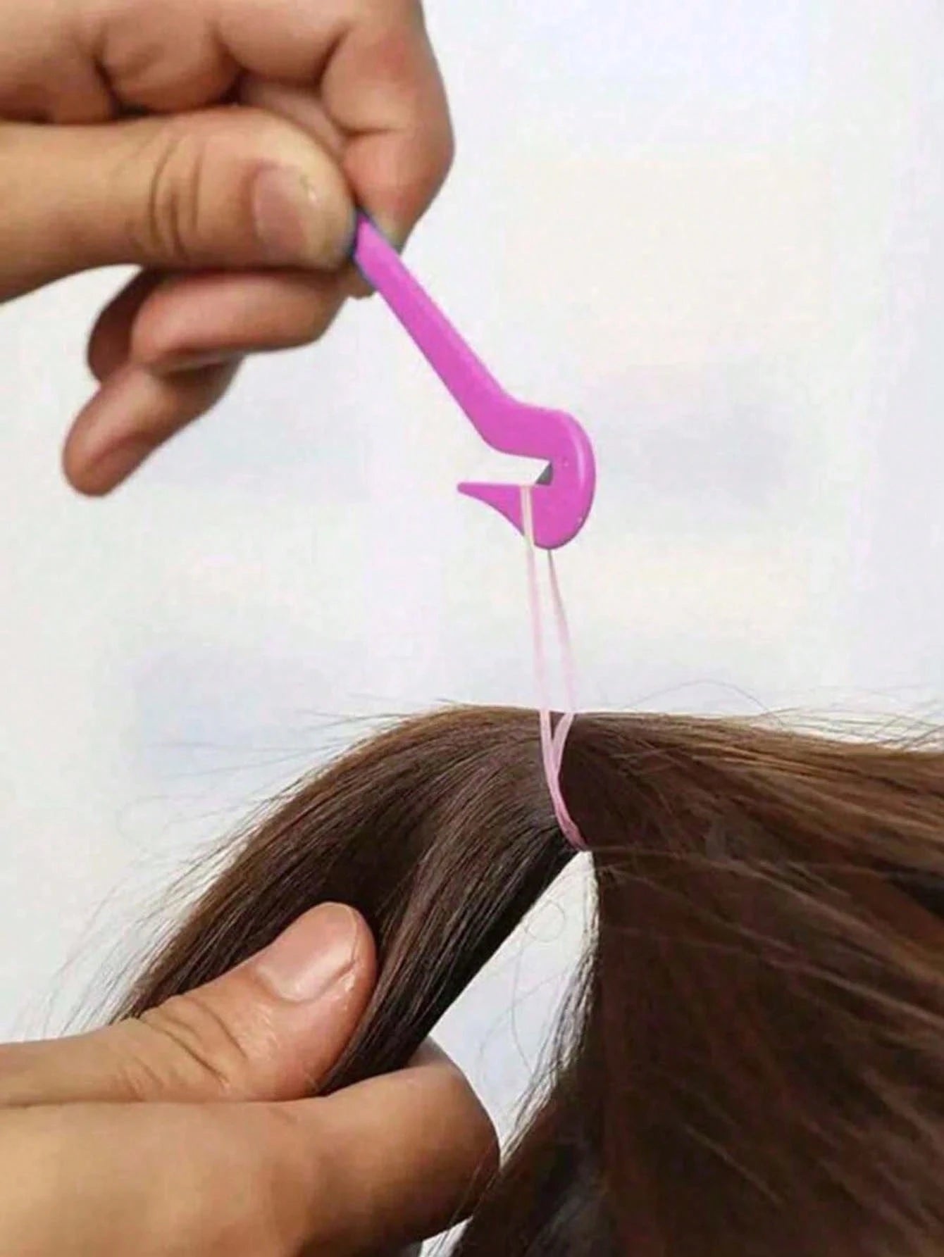 6pcs Pink Hair Styling Tool Set- Rat Tail Comb, Hair Brush, 2pcs French Braiding Tools, Suitable For Braiding And DIY Hairstyles, Salon, Beauty Travel Essentials, Back To School, Vacation Essentials