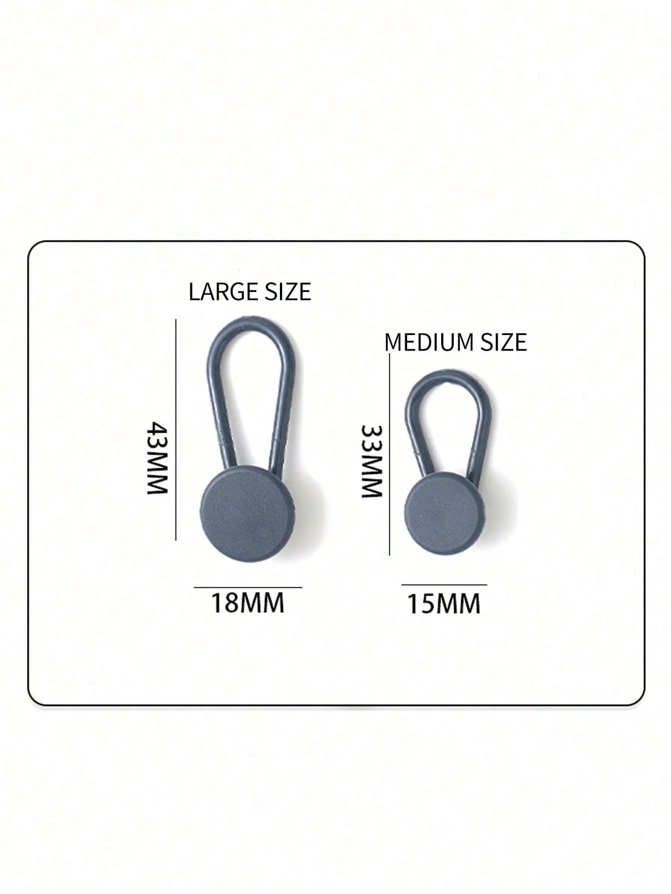 6pcs Rubber Waistband Extender Button, Clothes Waist Adjustable Extenders