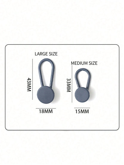 6pcs Rubber Waistband Extender Button, Clothes Waist Adjustable Extenders