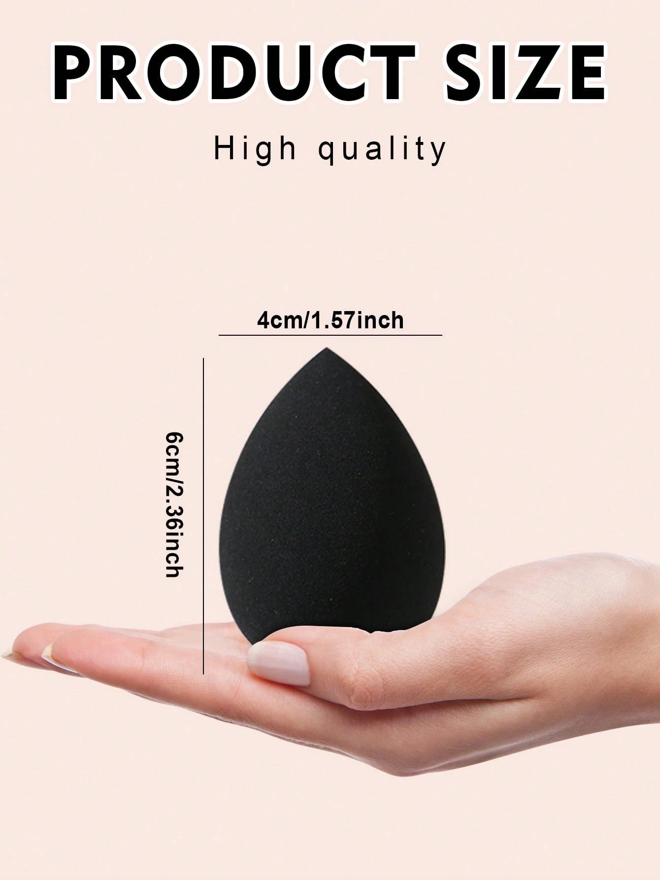 6pcs Soft Elastic Wet & Dry Dual-Use Makeup Sponges, Multi-Functional Makeup Tools Suitable For Foundation, Concealer, Loose Powder, Portable For Home And Travel, Practical And Affordable Makeup Tools