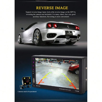 7 Inches MP5/ Navigation Function,/7 Lantern/ Bluetooth Function, Mobile Internet Support Android Mobile Phone Sharing Function