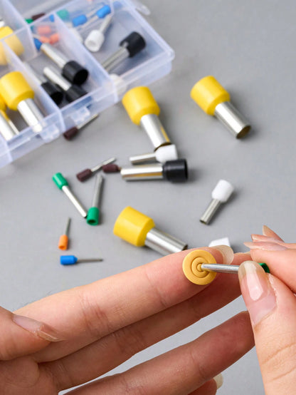 8/40Pcs Round Clay Cutters Earring Hole Hollow Round Cutter DIY Pottery Tools Polymer Clay Tools