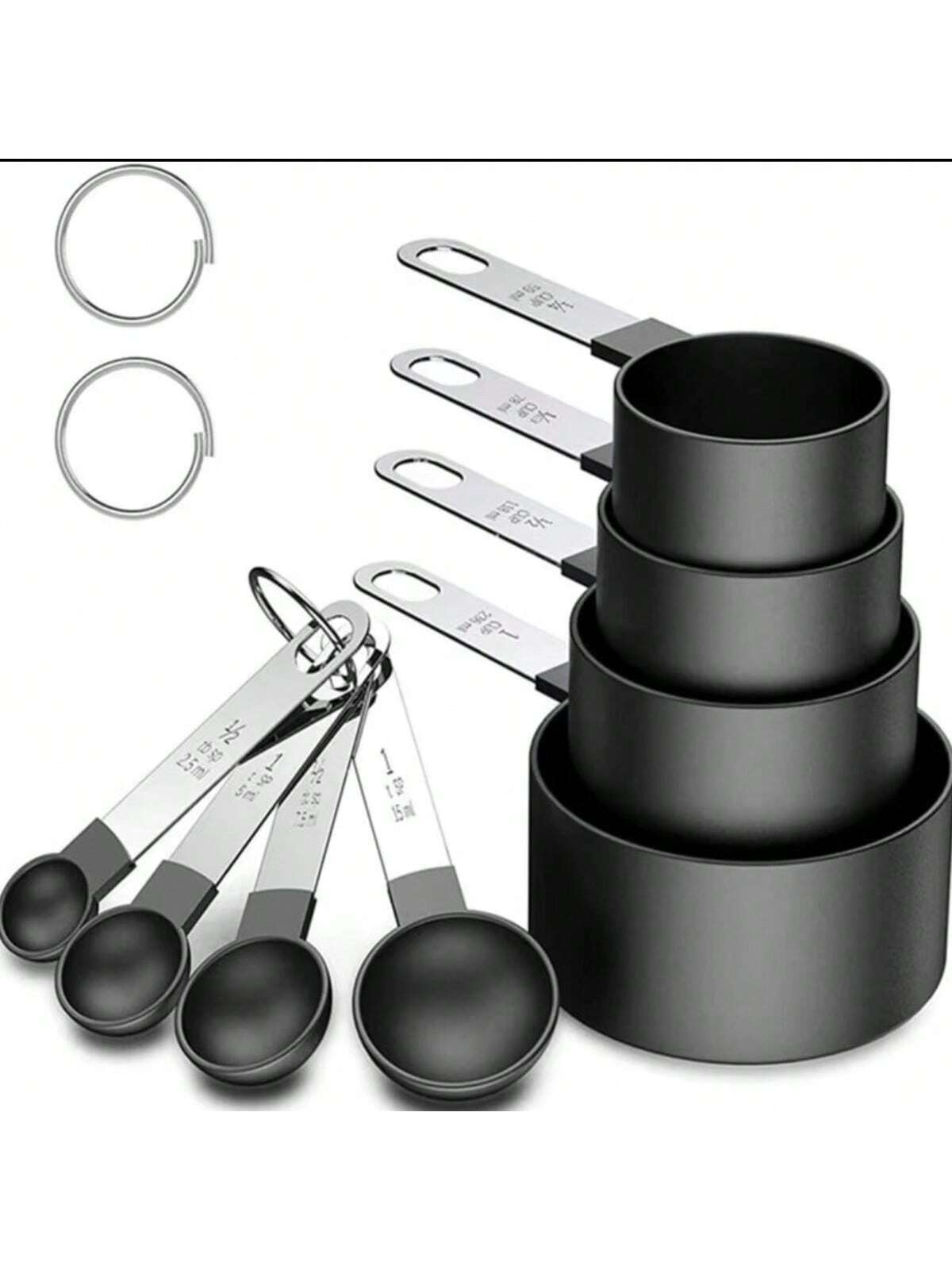 8 Pieces Kitchen Measuring Cup And Measuring Spoon