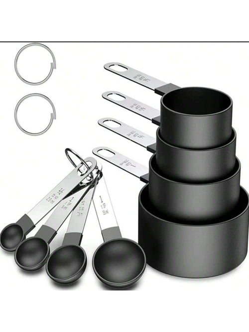 8 Pieces Kitchen Measuring Cup And Measuring Spoon