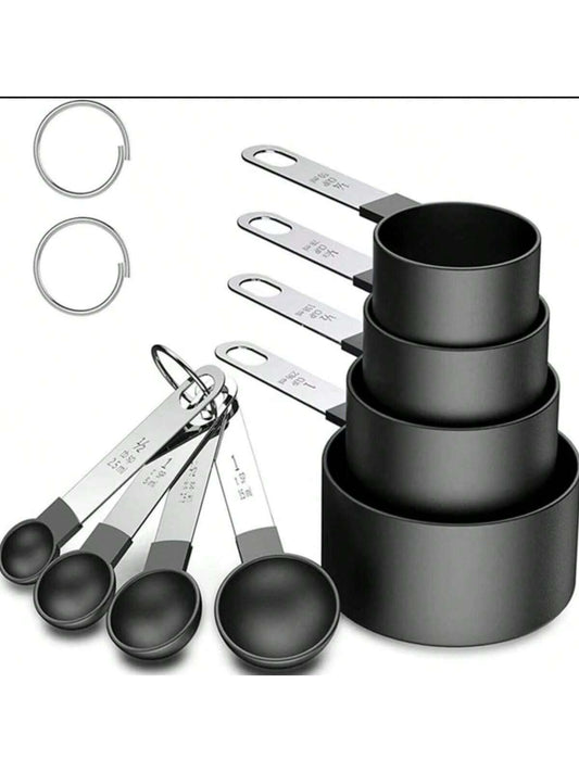8 Pieces Kitchen Measuring Cup And Measuring Spoon