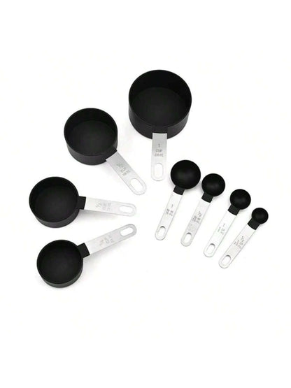 8 Pieces Kitchen Measuring Cup And Measuring Spoon