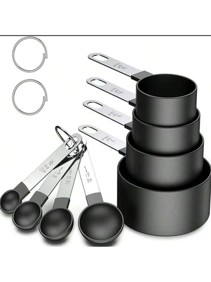 8 Pieces Kitchen Measuring Cup And Measuring Spoon