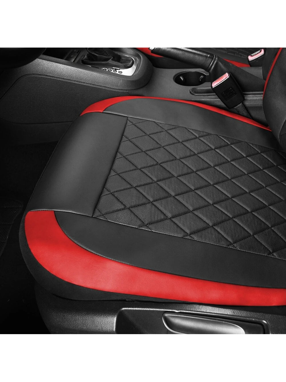 9PCS Car Seat Cover PVC Fabric Fashion Sport Seat Cover Car Interior Accessories, Car Seat Cover Full Set, Car Accessories