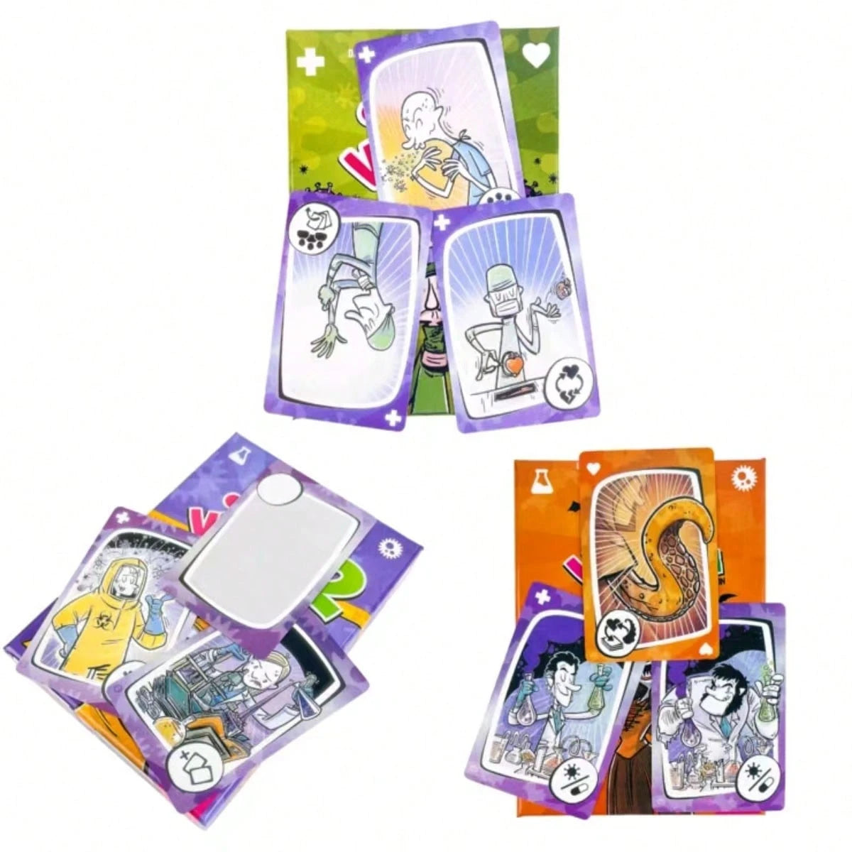 A Virus-Themed Card Game! This Is A Strategic Card Game Suitable For Multiplayer Gatherings, Combining Fun And Intellectual Challenge, Supporting 2 To 8 Players. The Game Features An Independent Packa