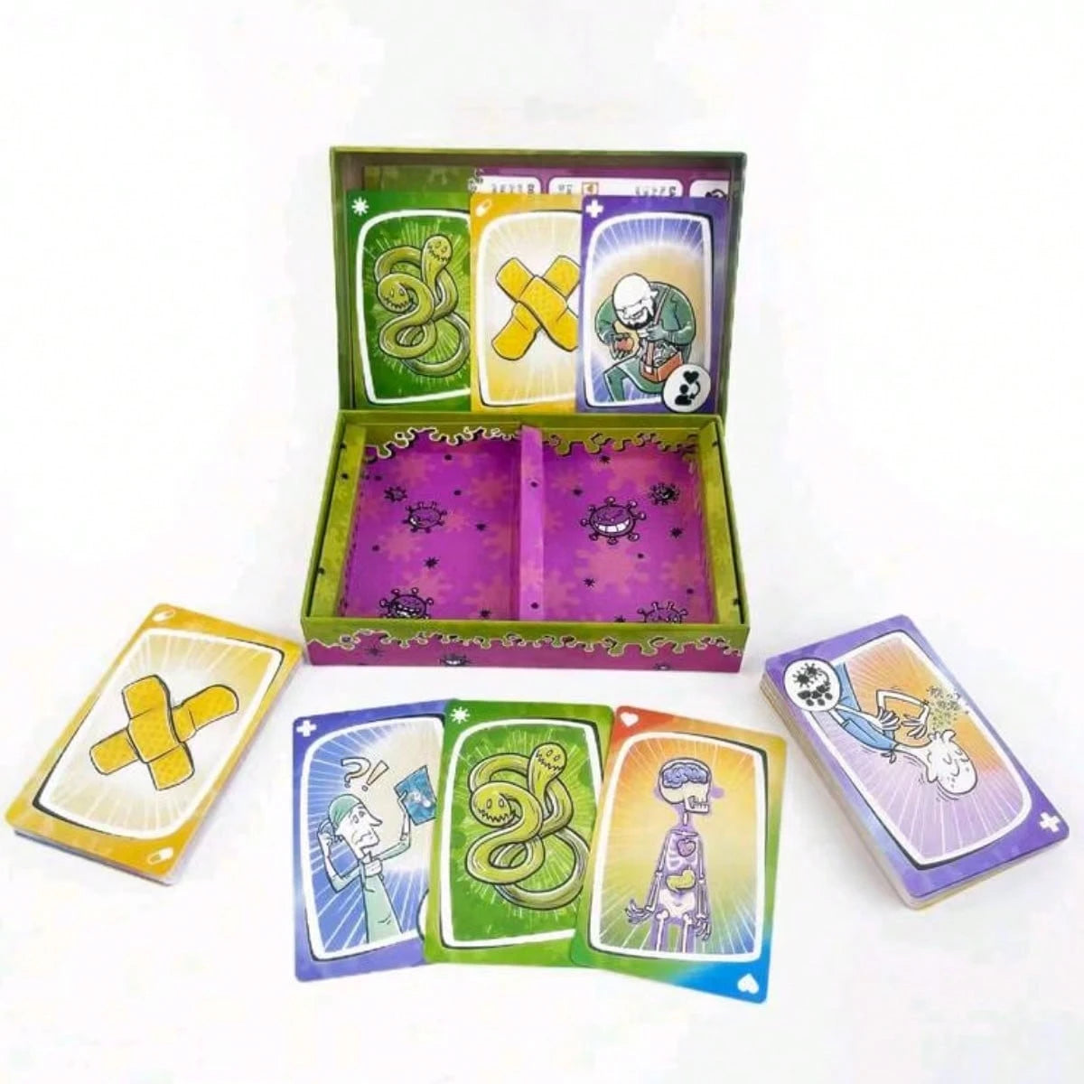 A Virus-Themed Card Game! This Is A Strategic Card Game Suitable For Multiplayer Gatherings, Combining Fun And Intellectual Challenge, Supporting 2 To 8 Players. The Game Features An Independent Packa