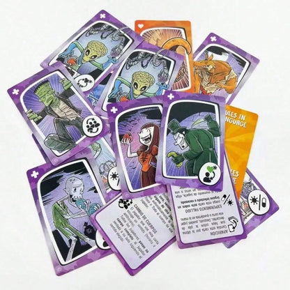 A Virus-Themed Card Game! This Is A Strategic Card Game Suitable For Multiplayer Gatherings, Combining Fun And Intellectual Challenge, Supporting 2 To 8 Players. The Game Features An Independent Packa
