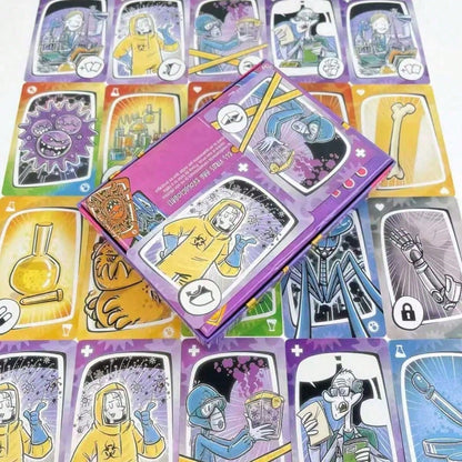 A Virus-Themed Card Game! This Is A Strategic Card Game Suitable For Multiplayer Gatherings, Combining Fun And Intellectual Challenge, Supporting 2 To 8 Players. The Game Features An Independent Packa