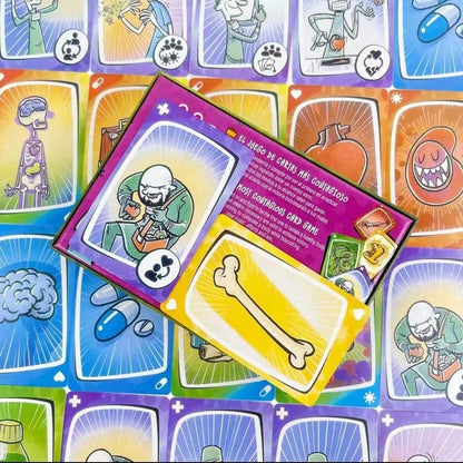 A Virus-Themed Card Game! This Is A Strategic Card Game Suitable For Multiplayer Gatherings, Combining Fun And Intellectual Challenge, Supporting 2 To 8 Players. The Game Features An Independent Packa
