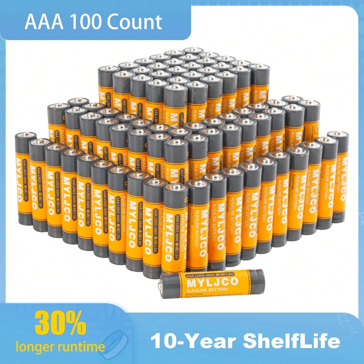 AAA Alkaline Batteries 1.5V Durable Batteries, Suitable For Home And Office Equipment, Extended Shelf Life! 8/12/20/36/48/56 Pack AA And Triple AAA Batteries, Perfect For Christmas And New Year Decor