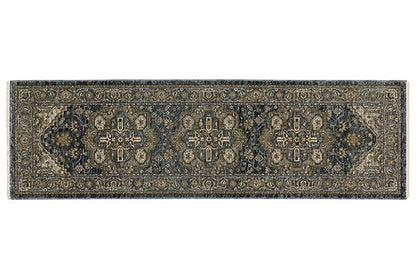 Oriental Weavers Area Rugs Aberdeen  Area Rugs 1144Q Navy Heriz By OWRugs