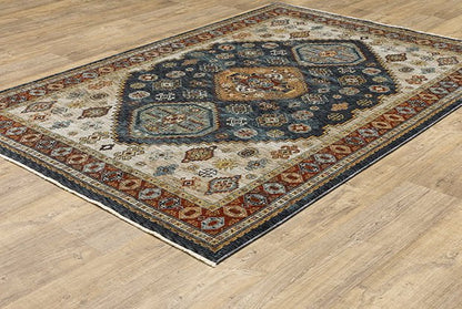 Oriental Weavers Area Rugs Aberdeen  Area Rugs 5W Navy Persian By OWRugs In 8 Sizes
