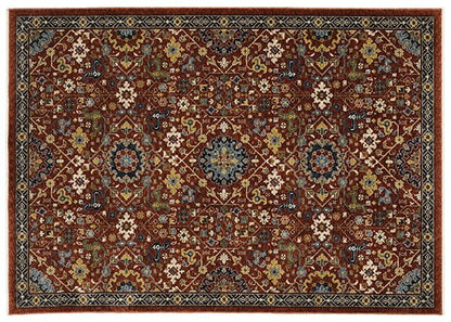 Oriental Weavers Area Rugs Aberdeen Area Rugs 6R Red Persian By OWRugs In 8 Sizes
