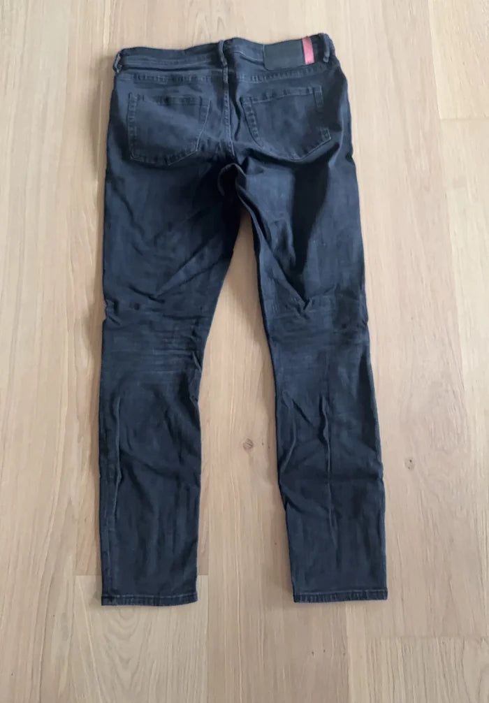 Acne Studios Climb Used Blk-jeans