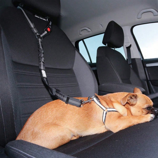 Adjustable Dog Car Seat Belt, Safety Dog Seatbelt For Vehicle, Nylon Dog Car Harness For Small Medium Large Dogs, Anti-Scratch Pet Travel Accessory, Dog Leash, Car Acessesories, Dog Collar, Dog Harnes