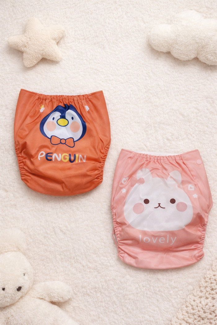 Adjustable Reusable Diaper Pants - Cinqo