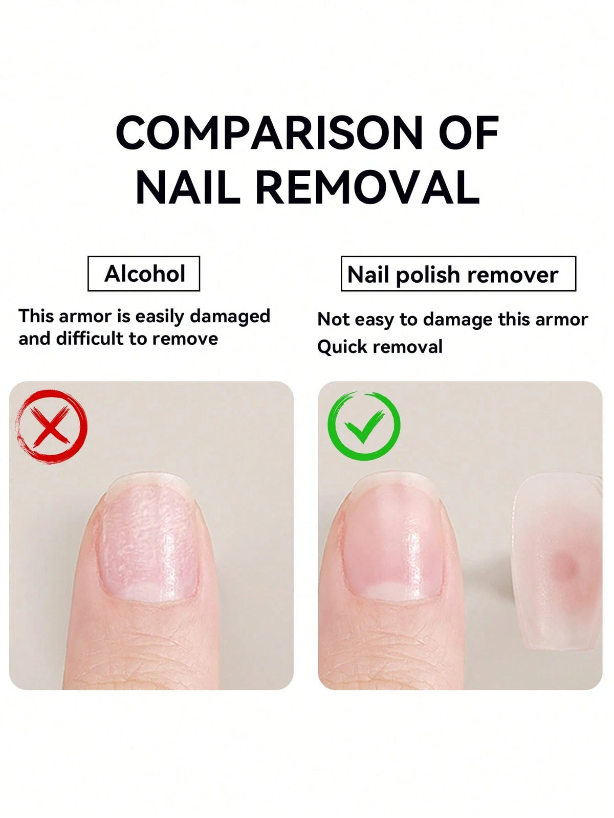 AiFer 1 Bottle 60ml Nail Glue Remover, Suitable For Press-On Nails, Easily Removes Solid Nail Glue And Gel Polish, Not For Gel Base Coat Or Gel Polish.