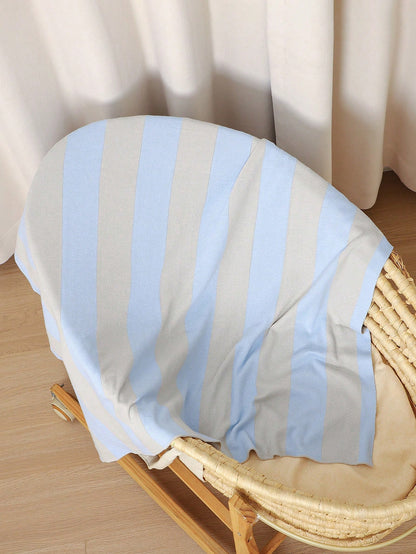 All Season Baby Swaddle Blanket, Newborn Receiving Blanket, Knitted Stroller Blanket, Infant Blanket, Baby Essentials 100*80cm