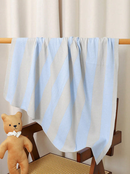 All Season Baby Swaddle Blanket, Newborn Receiving Blanket, Knitted Stroller Blanket, Infant Blanket, Baby Essentials 100*80cm