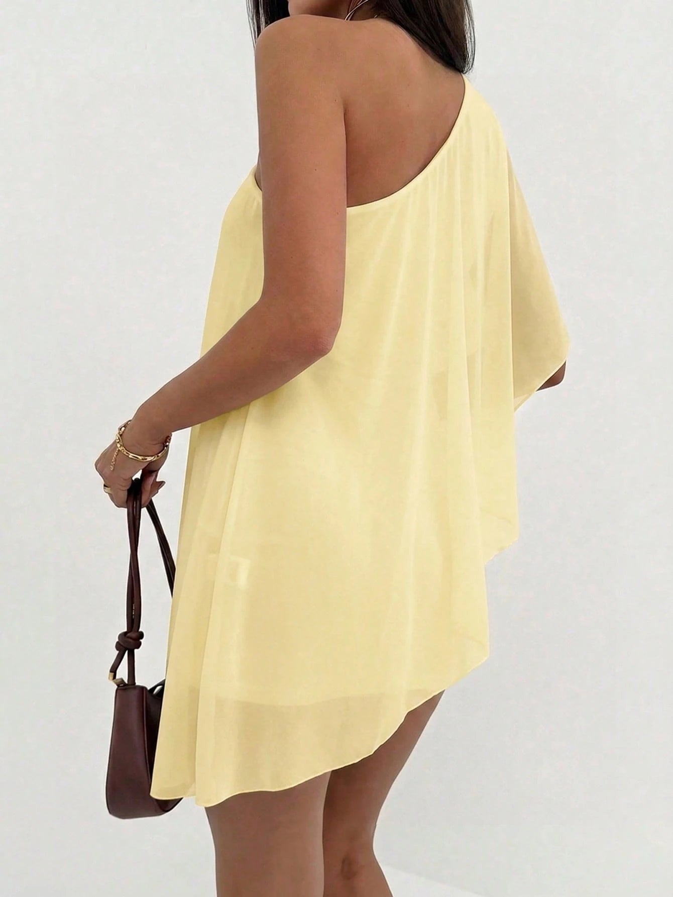 Aloruh Women's Solid Color Sleeveless Mini Dress, Suitable For Beach Vacation,Dresses For Women Summer