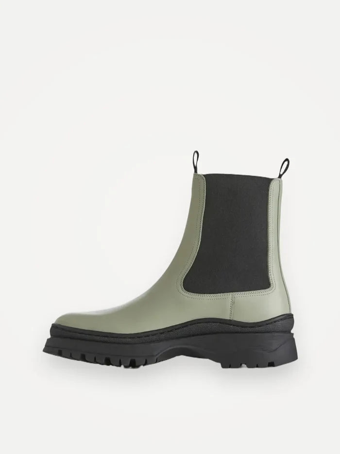 Arket Chunky Leather-skinnboots