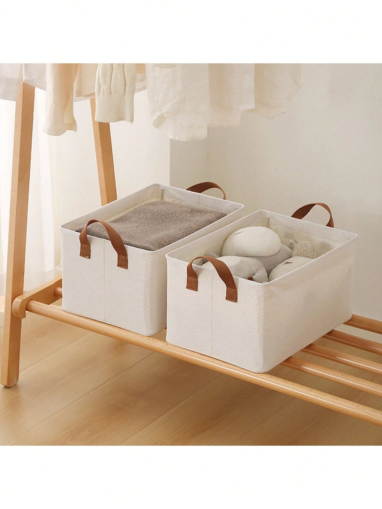 Automotive Trunk Storage Box- Car Trunk Storage Organizer, Portable Organizer Box With Handle, Multifunctional Universal Seat Stowing Box