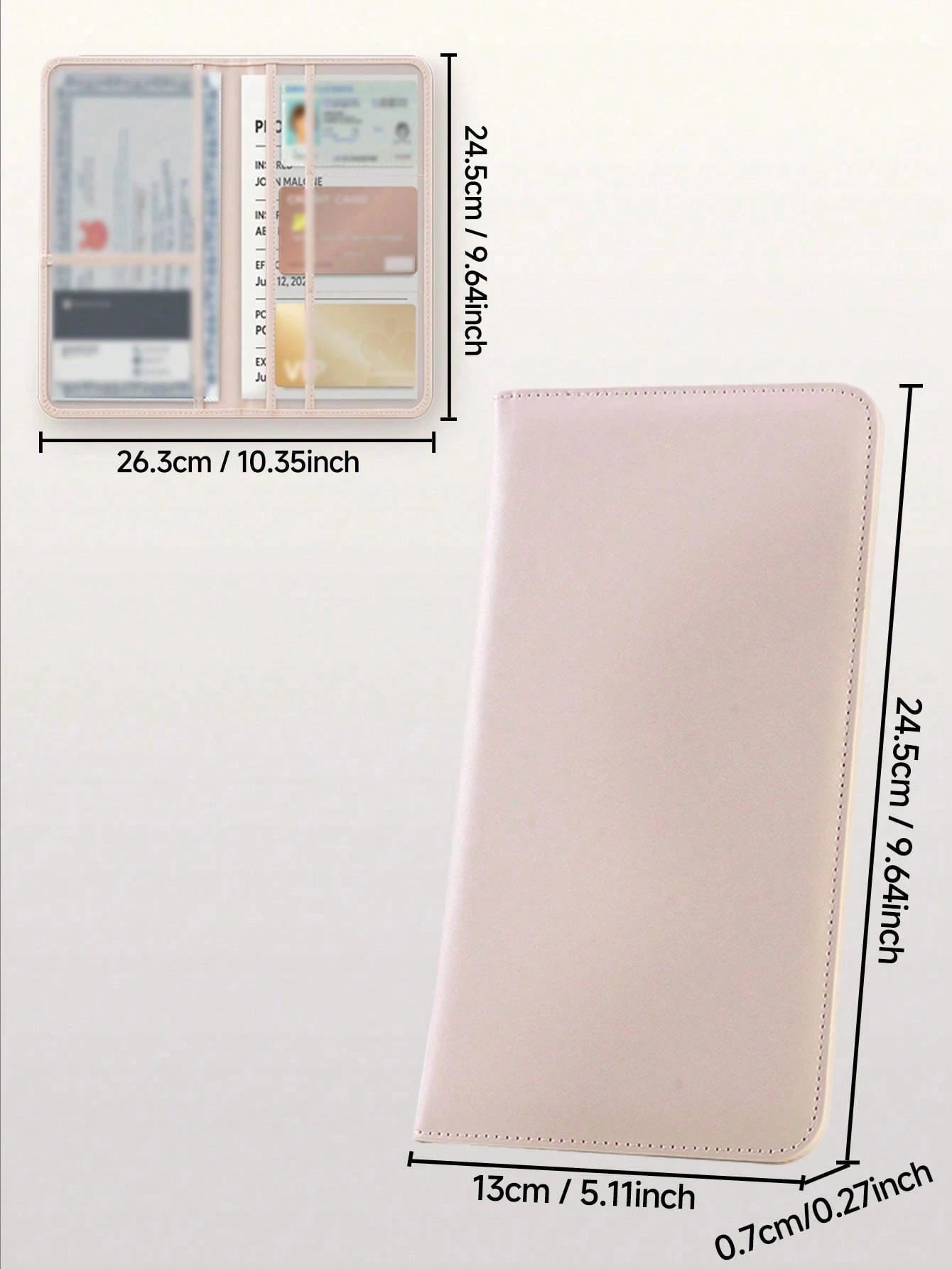 Ayotu Airplane Route Pattern Car Registration & Insurance Document Holder- Vehicle Glove Box Organizer, Car And Truck Accessory Box, Suitable For Storing Important Documents, Driver's License, Passpo