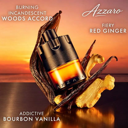 Azzaro The Most Wanted Parfum- Intense Mens Cologne,Lasting Wear- Irresistible Luxury Perfumes For Men
