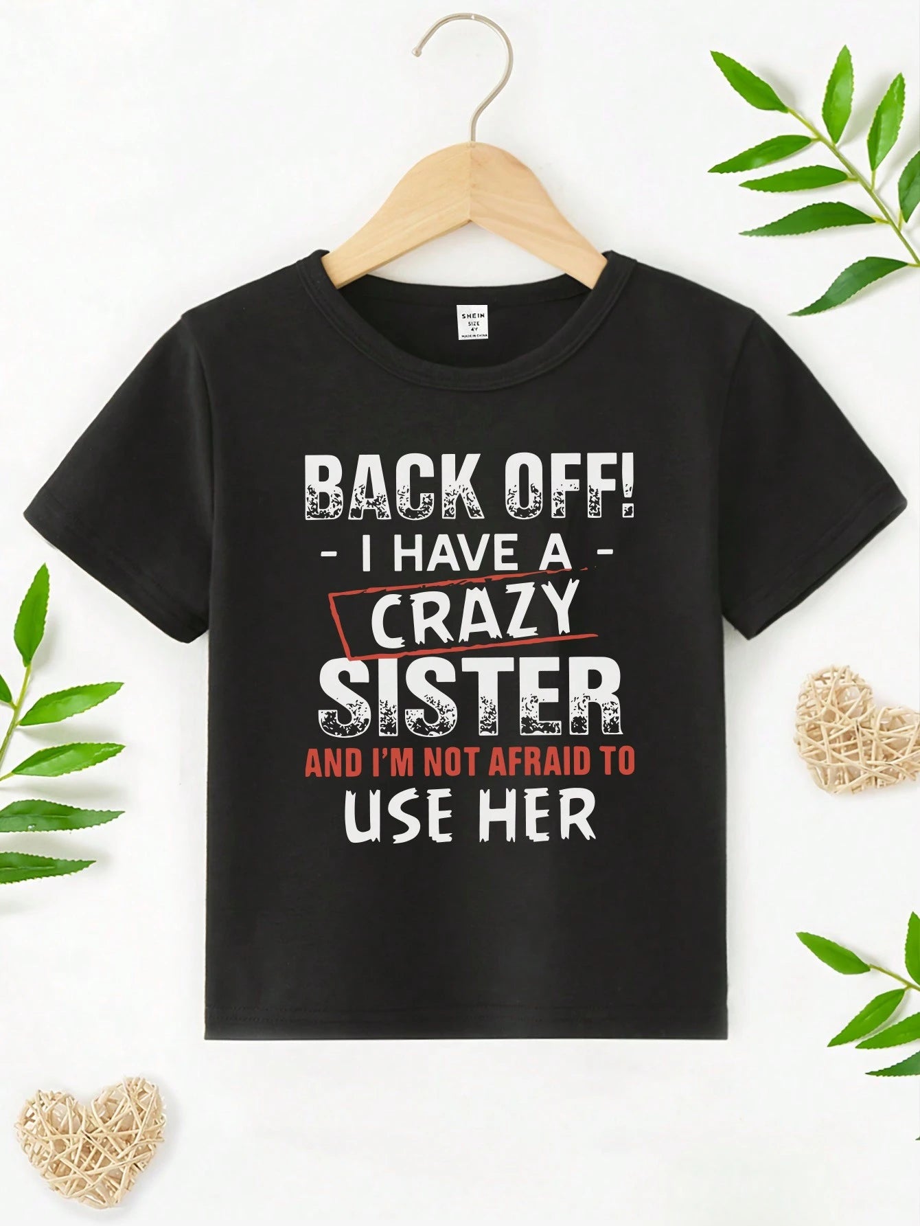 Baby Boy Casual Colorful Letter Slogan Print Short Sleeve T-Shirt, Fashionable
