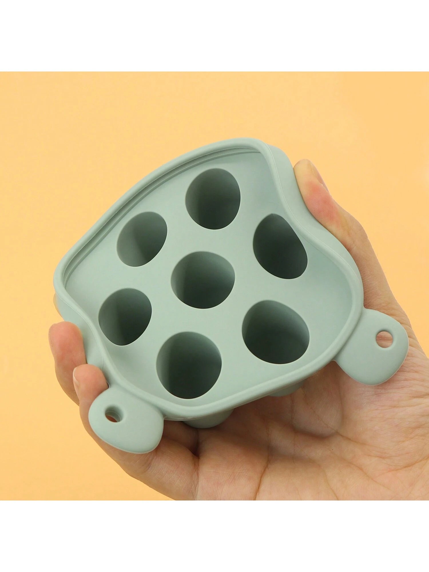 Baby Food Freezer Tray And Fruit Feeding Combo (2pcs), Breastmilk Popsicle Mold, Fruit Feeder And Baby Self Feeding Food Supplement Pacifier