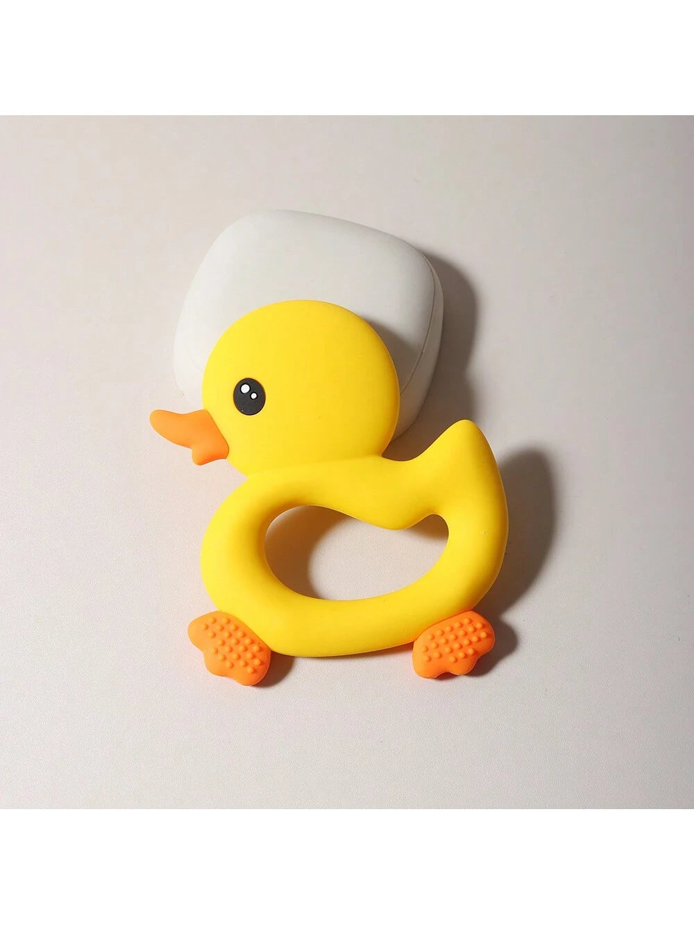 Baby Lovely Duck Silicone Teether Infant Teething Toy Soother During Teething Period