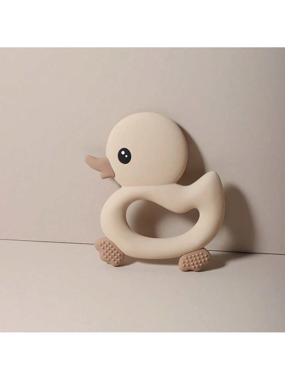 Baby Lovely Duck Silicone Teether Infant Teething Toy Soother During Teething Period