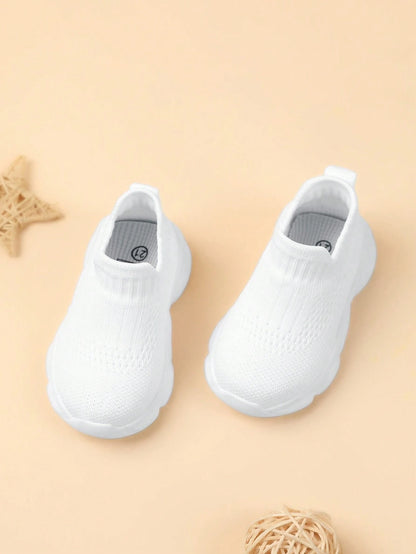 Baby No-Tie Breathable Mesh Soft Bottom Sneakers