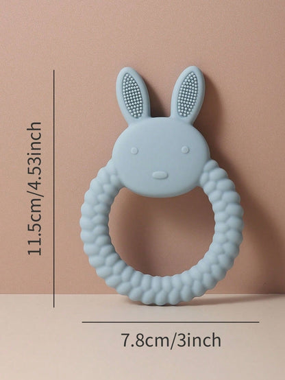 Baby Teether Silicone Rabbit Teething Soother Toy